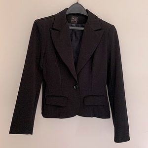 Vintage Black Tracy Evans Limited unlined Blazer